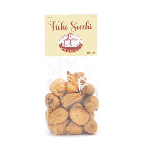 Figues blanches du Cilento séchées entières, variété Dottato