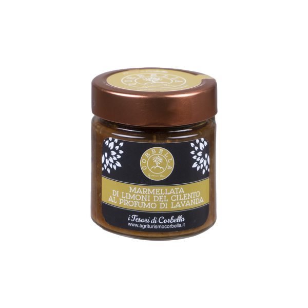 Marmelade de citron du Cilento au parfum de lavande
